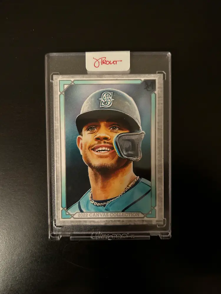 2022 MLB Topps Museum Collection Julio Rodriguez 1/1 Artist Proof - Seattle Mariners