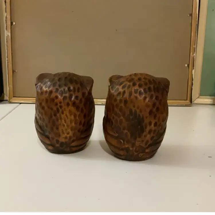 Treasure Craft Owl S&P