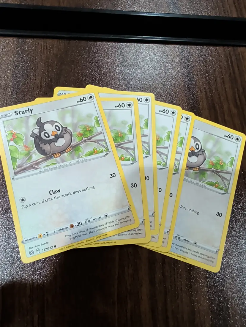#01 Starly custom 3d art card