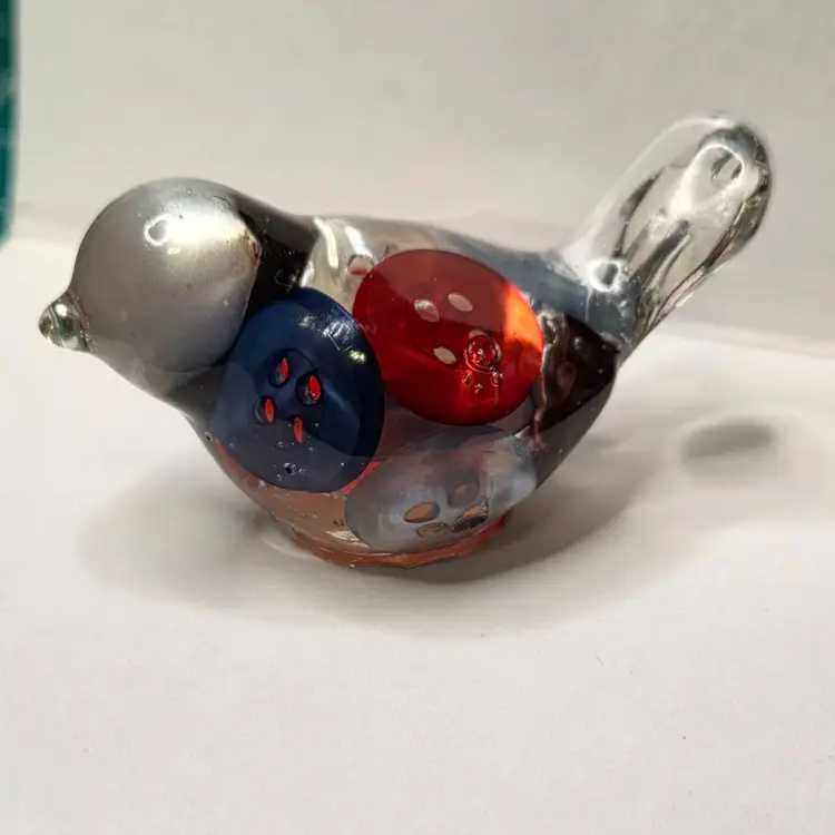 Cute As A Button  "Bling Bird"