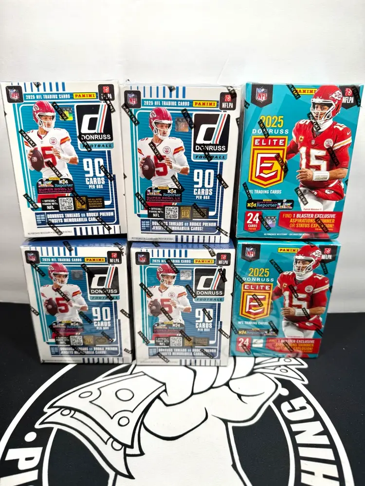 6x 2025 Donruss And Donruss Elite Blaster Break 