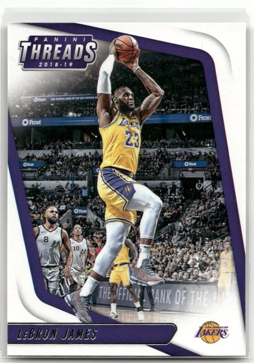 2018-19 Panini Threads LeBron James - Lakers