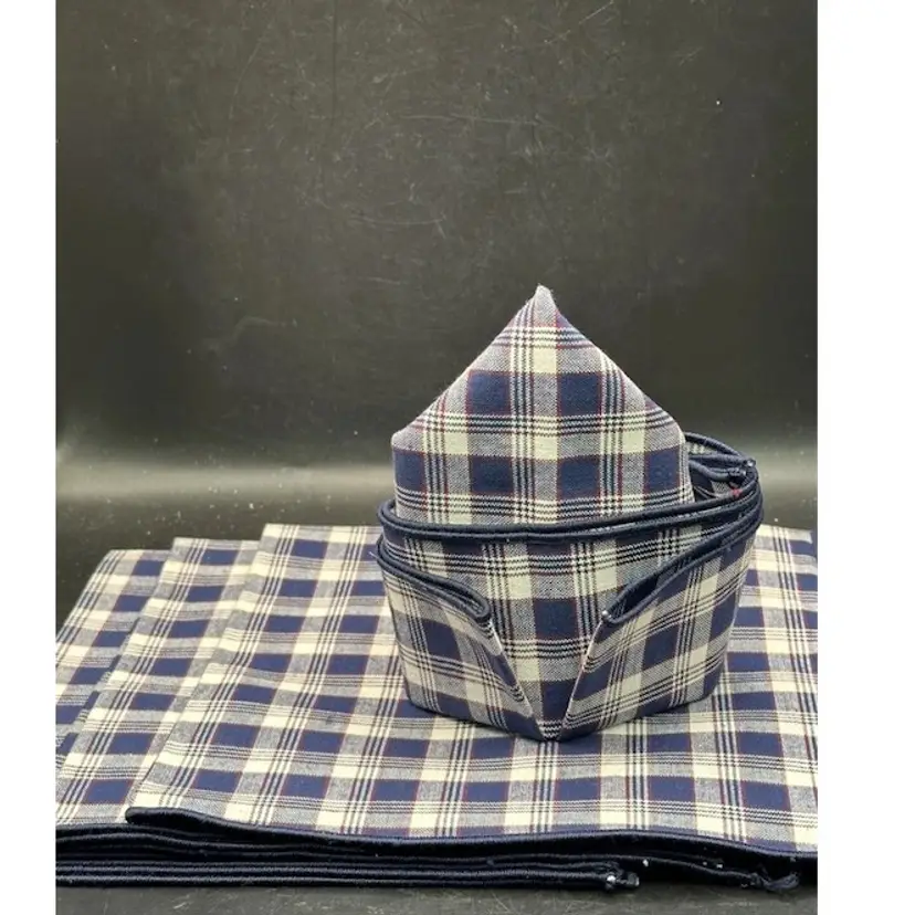 Longaberger J.W. Set Of 4 Fabric Napkins