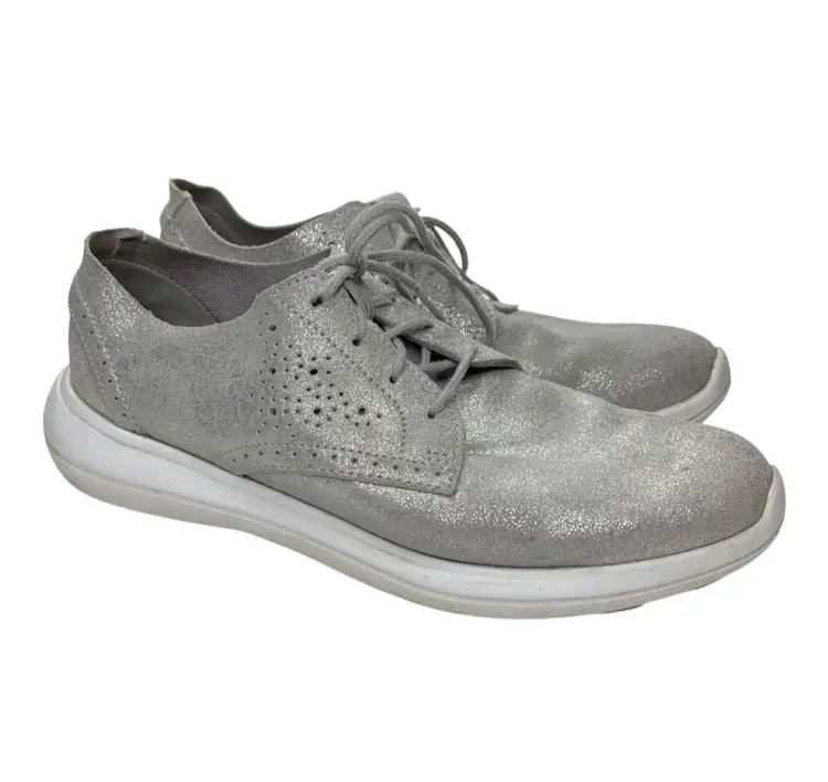 FOOTJOY Women's 95736 Silver Flex LX Leather Golf Shoes Size 8.5M