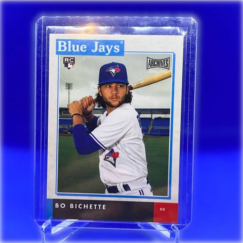 2020 Topps Archives Snapshots Bo Bichette RC Toronto Blue Jays