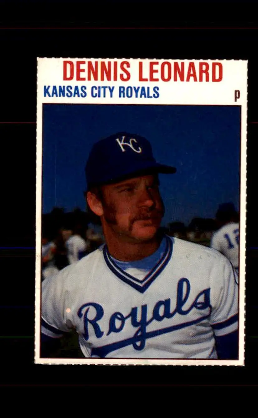 1979 Hostess #109 Dennis Leonard - (pk4) - Kansas City Royals