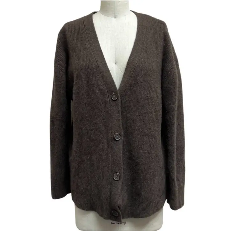 Quince Mongolian Oversized Cashmere
Button Cardigan Size M
