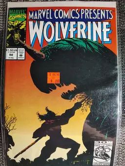 1990 Marvel Presents Wolverine #38 Comics VTG Collectible Vintage Classic