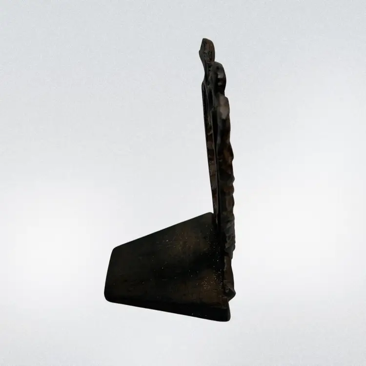 Unique Vintage Cast Iron “Hearts” Bookends/Door Stops