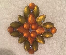 Vintage Fall Colors Brooch