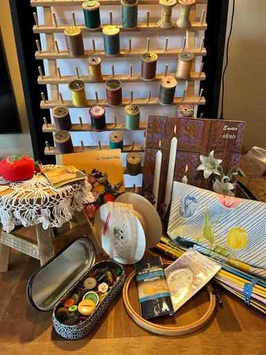 Sewing, Crafts And Linens!! Big Variety!