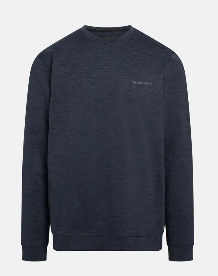 GHOST GOLF SWEATSHIRT NAVY - MENS MED