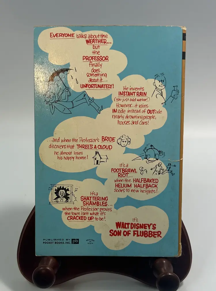 Vintage 'Son of Flubber' By Roger Fuller Paperback 1963 Pocket Book