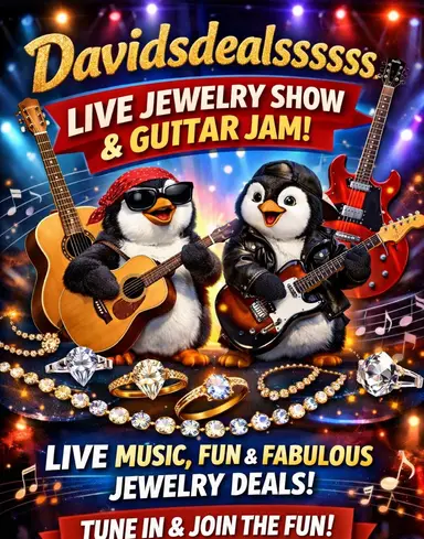 Live Jewelry Show And Guitar Playing 