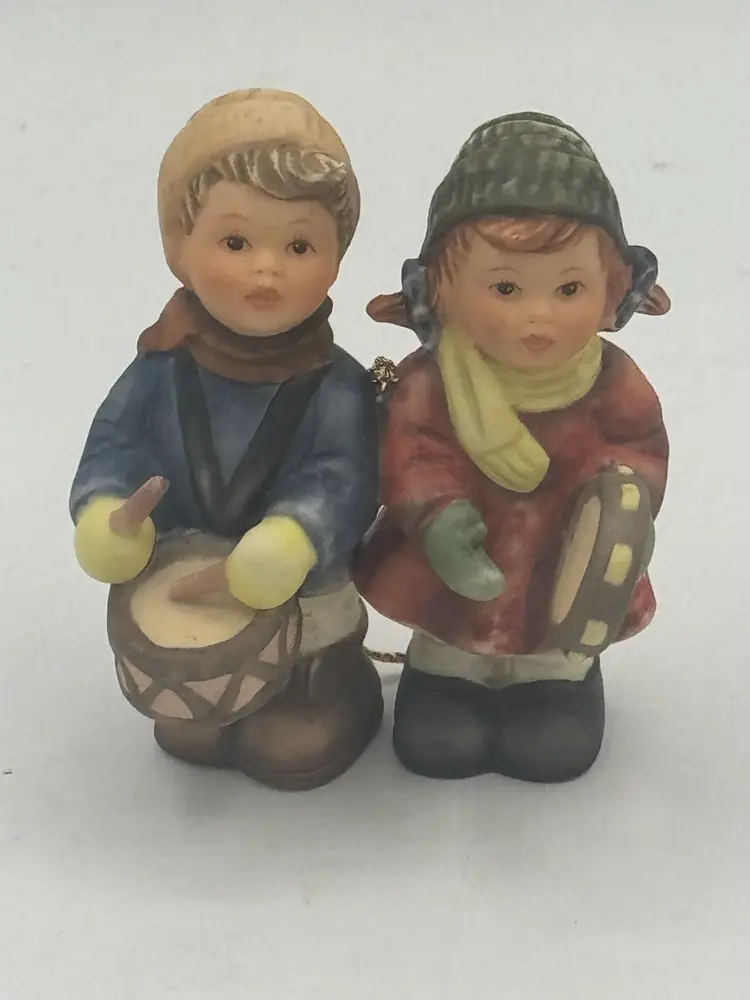 Goebel By Berta Hummel “Drumming For Joy” 2001 Christmas Ornament