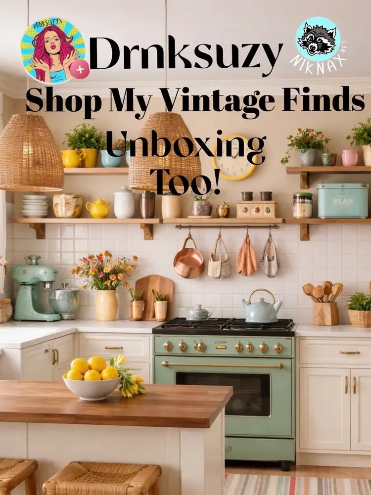 🍹Shop My Vintage Finds & Unboxing!