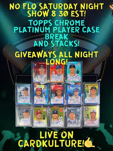 NoFlo Saturday Night Show - Platinum Anniversary Case Player Auction And Stacks!