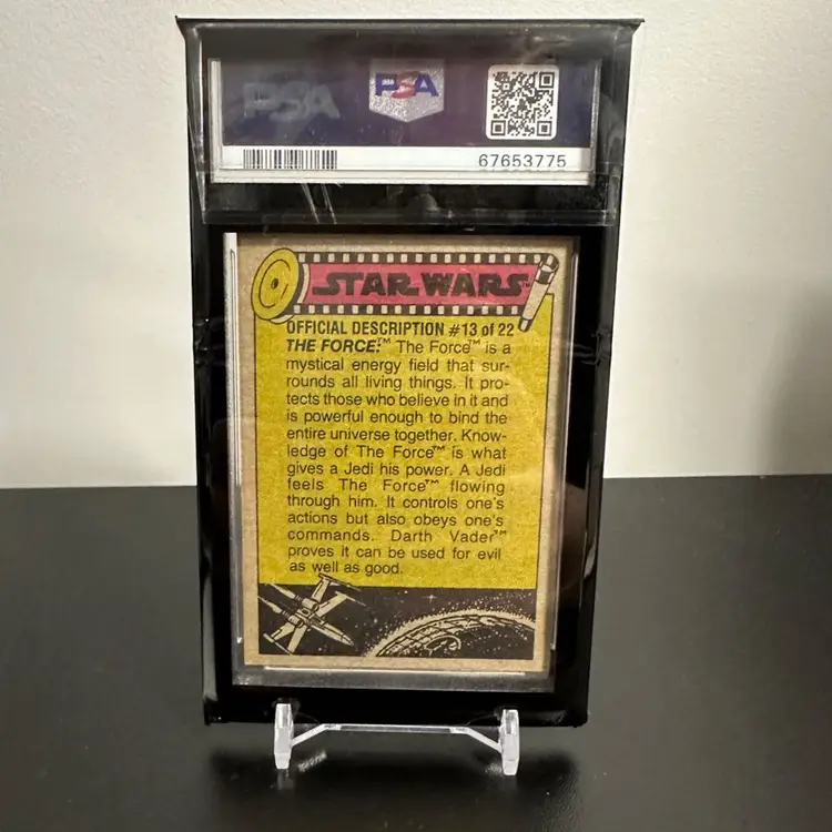 Darth Vader 1977 Star Wars PSA 7