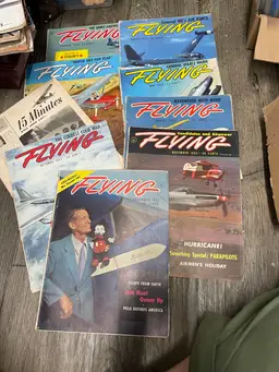 FLYING 1952 Magazines - 1 Without Cover