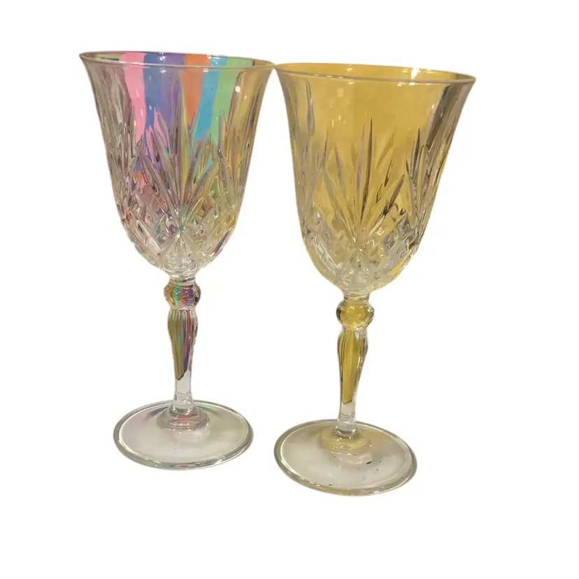 Gorgeous Royal Crystal Rock Crystal Champagne Flute “OVERTURE"