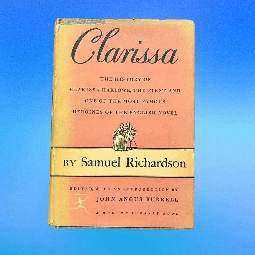 Vintage First Edition Hardcover Clarissa The History Of Clarissa Harlowe Samuel Richardson 1950 (KK)