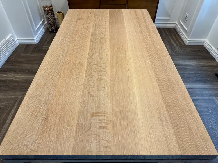 Minimalist Oak Dining Table