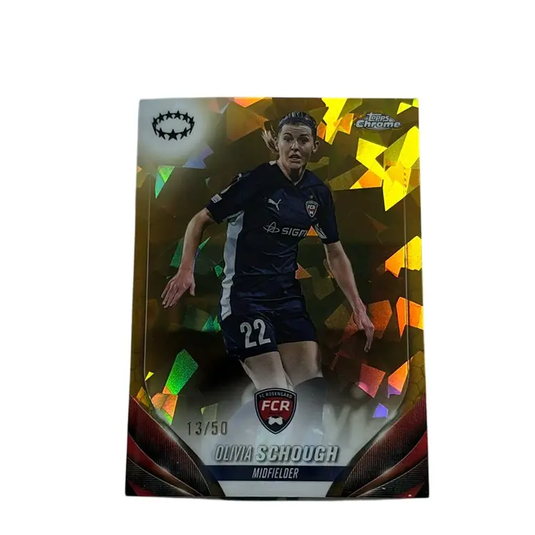 Olivia Schough Fc Rosengaard Gold Sapphire Uwcl