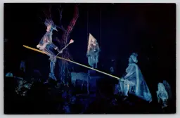 Postcard Haunted Mansion at Disneyland Anaheim California Disney Ghosts Spirits - 4837