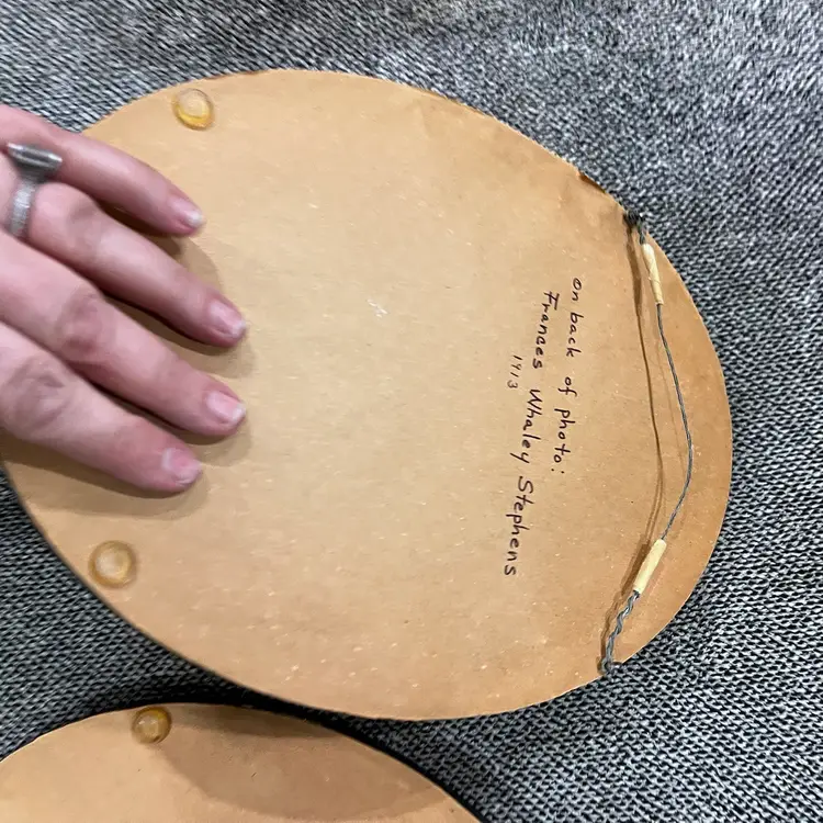 025 Vintage Set Husband And Wife 1931 Oval Frames 8x11