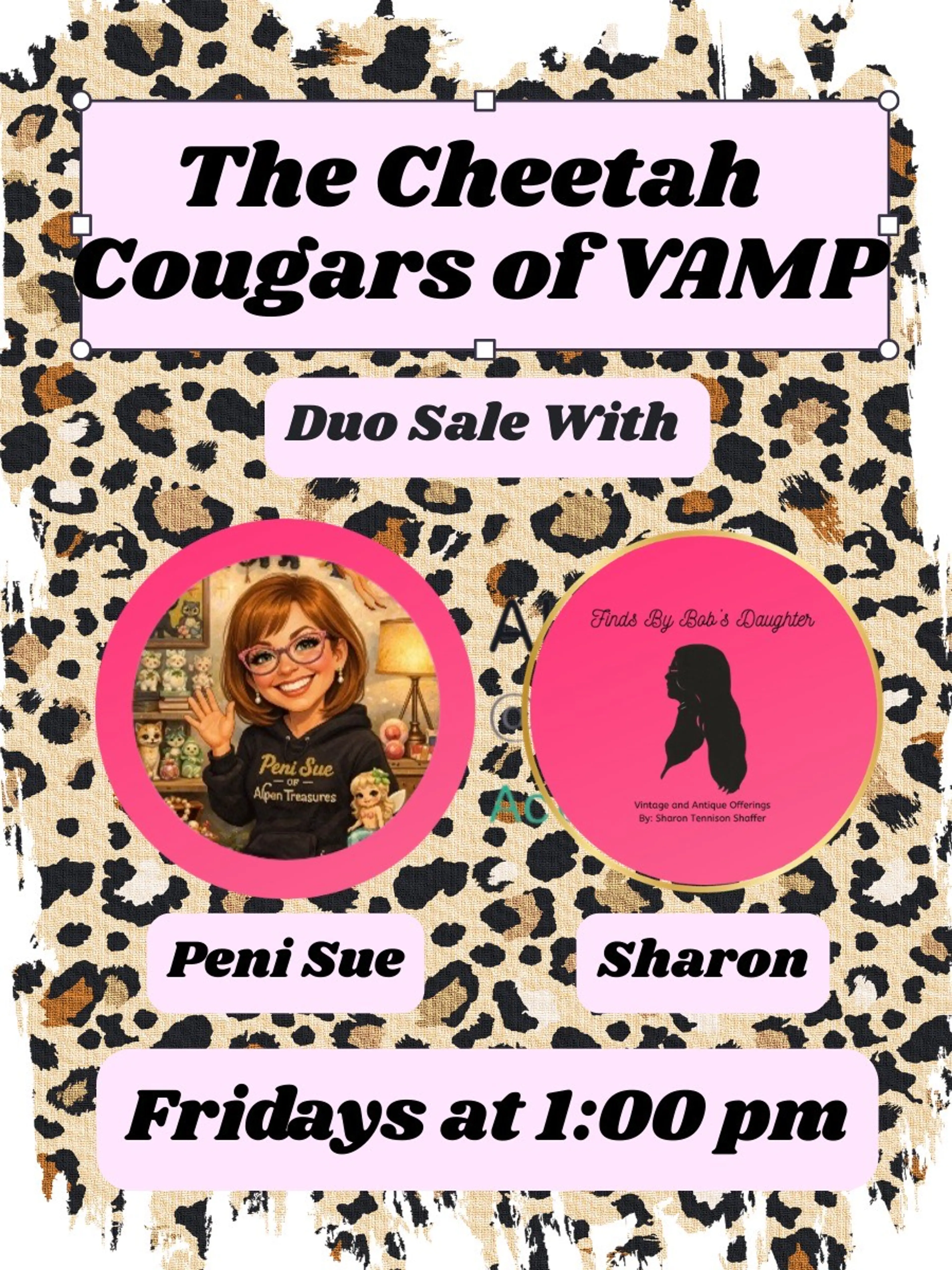 The Cheetah Cougars Of VAMP Duo Sale