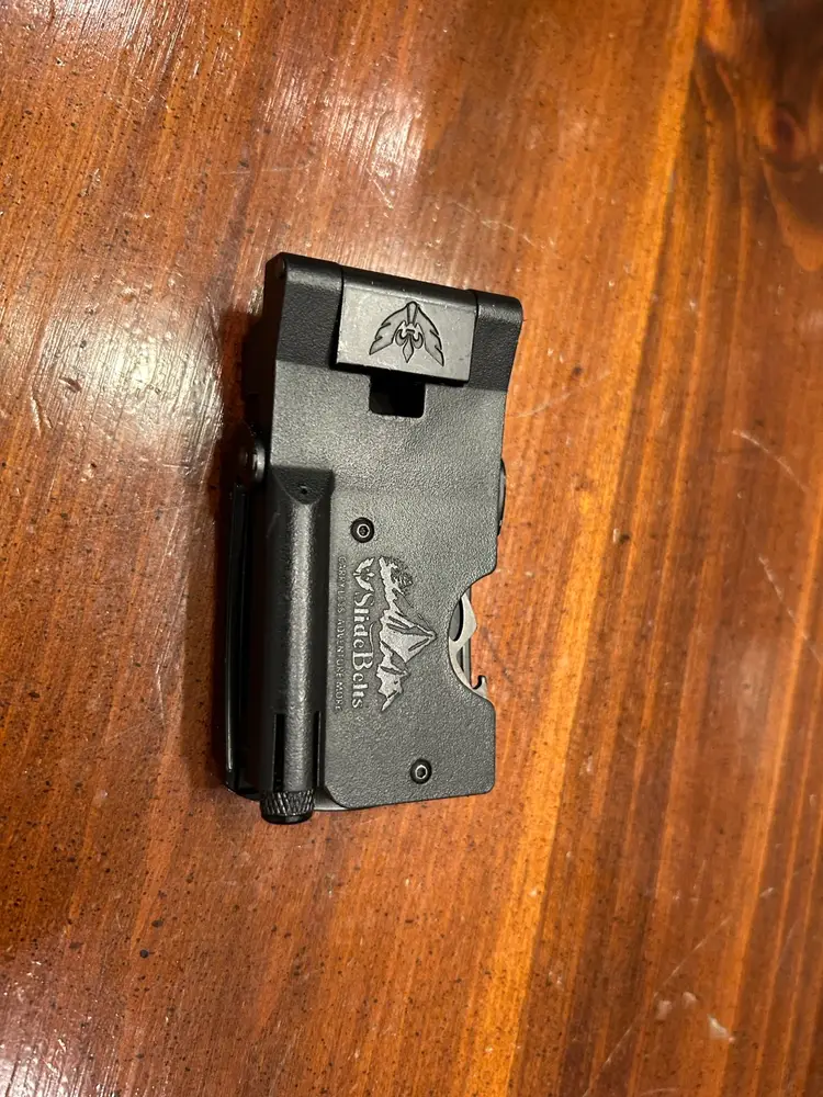 Slidebelts survival belt 2.0 buckle