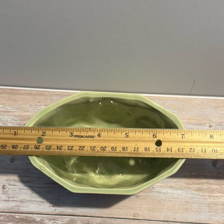 USA Pottery Light Green VTG Planter