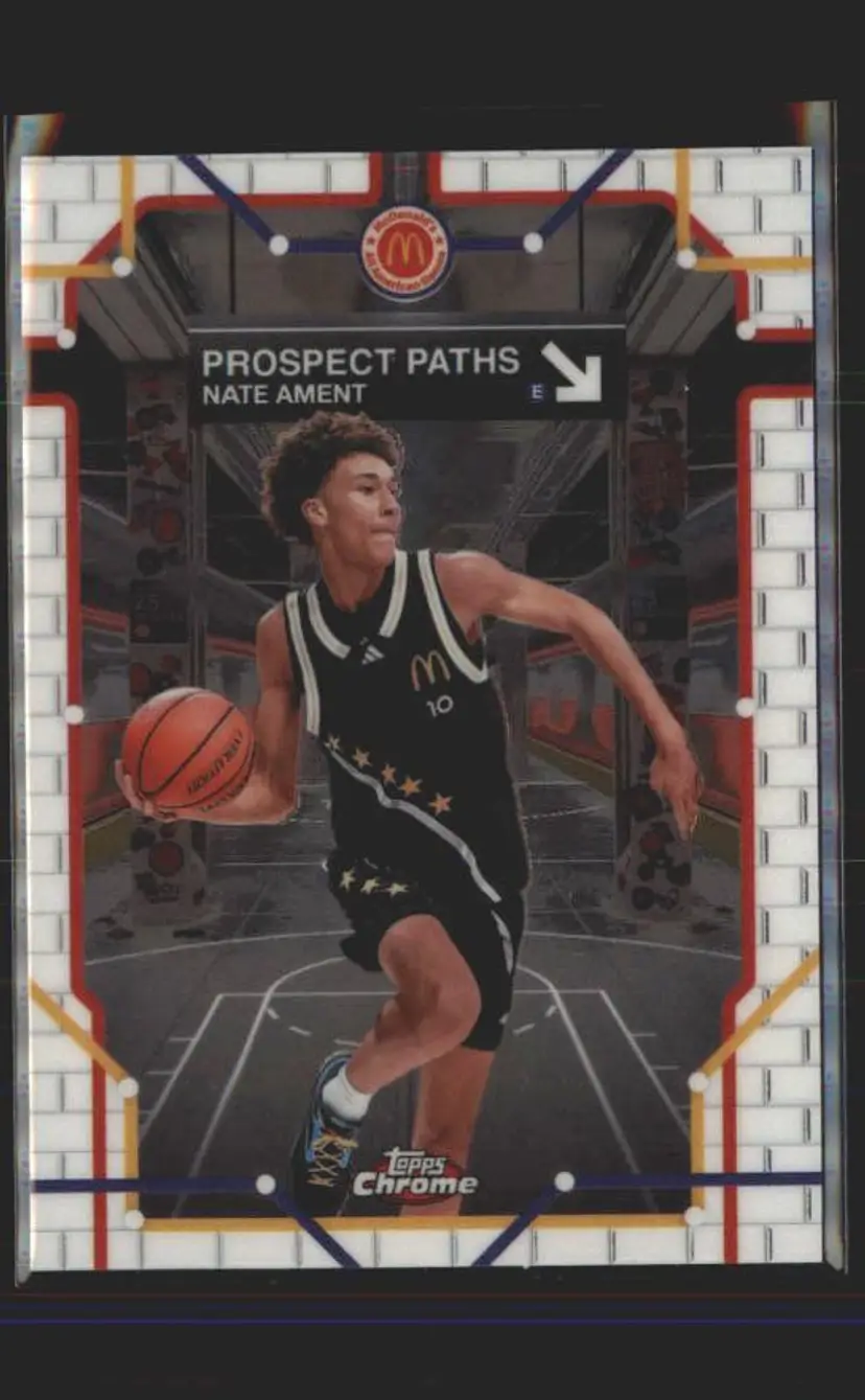 2025 Topps Chrome McDonald's #PP3 Nate Ament Prospect Paths - (140) -