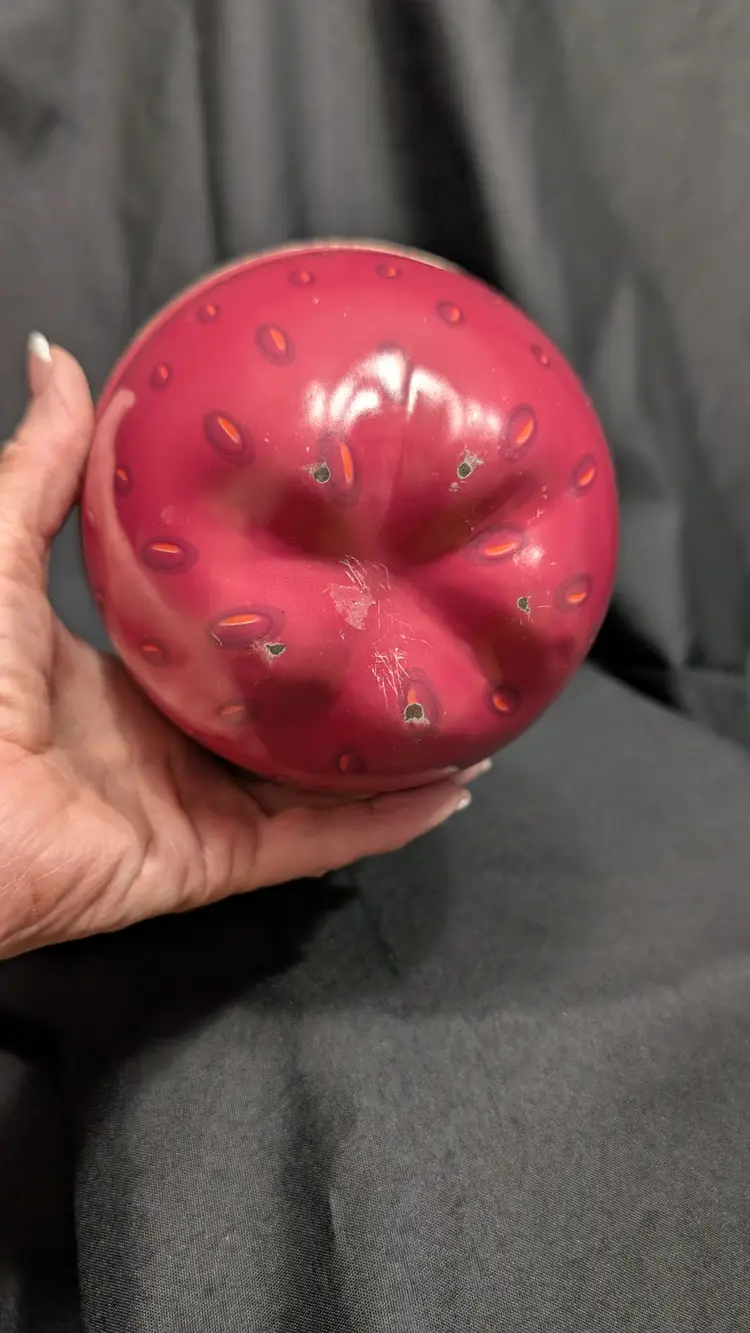 1980s-90s Strawberry Tin Container