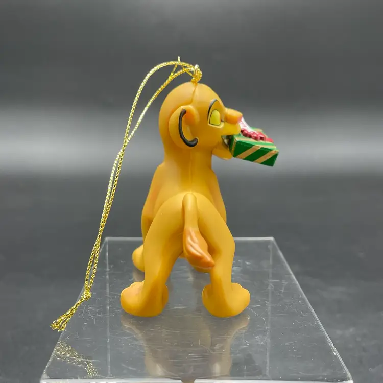 Disney Simba Christmas Ornament Grolier President's Edition The Lion King