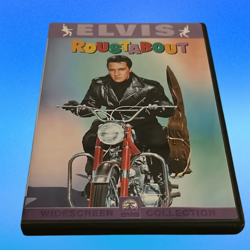 Elvis Roustabout DVD, white green collection