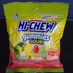 Hi-Chew Sour Gummie Green Apple Pineapple Watermelon 4.23oz