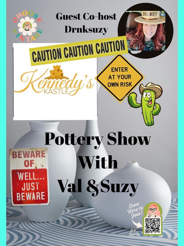 🍹🍹Pottery Show With Val & Suzy!