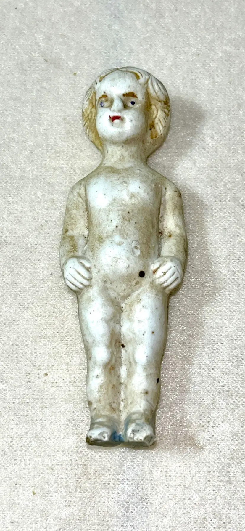 Antique Frozen Charlotte Bisque Doll