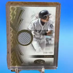 Ichiro 2023 Topps Tier One 298/400 Relic Seattle Mariners