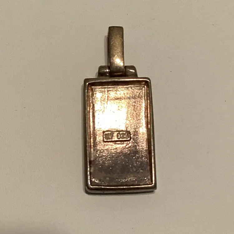 Sterling Abalone Pendant