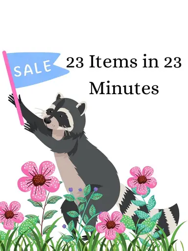 23 Items In 23 Minutes- $2, $3 Starts On Many Items 