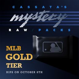 25R-GOLD: Gold Tier MLB Mystery Raw Pack / Cassata's Slabman-ia!