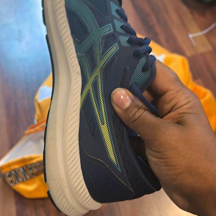 Asics Gel-Contend 8 Shoes Mens 11 Blue Athletic Running Ortholite 1011B492