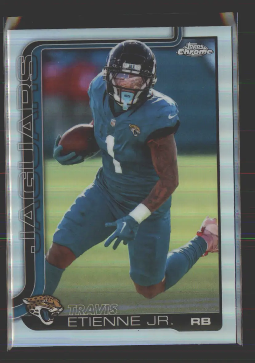 Travis Etienne Jr. 2025 Topps Chrome Refractor #139 - (142) - Jacksonville Jaguars