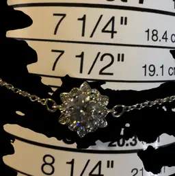 Moissanite Sterling Silver Bracelet