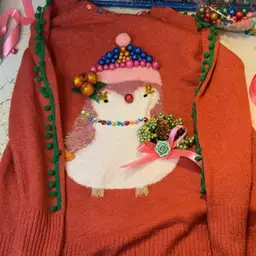 Ugly Christmas Penguin Sweater