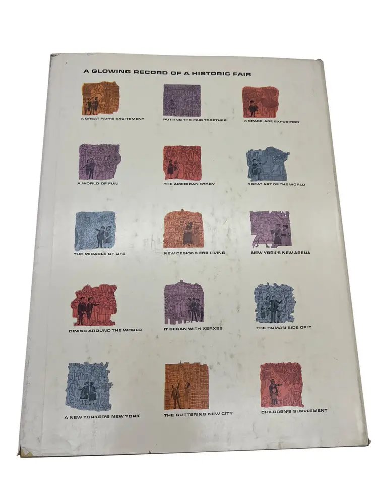1964-65 New York World’s Fair Official Souvenir Book Time-Life Photos Hardback