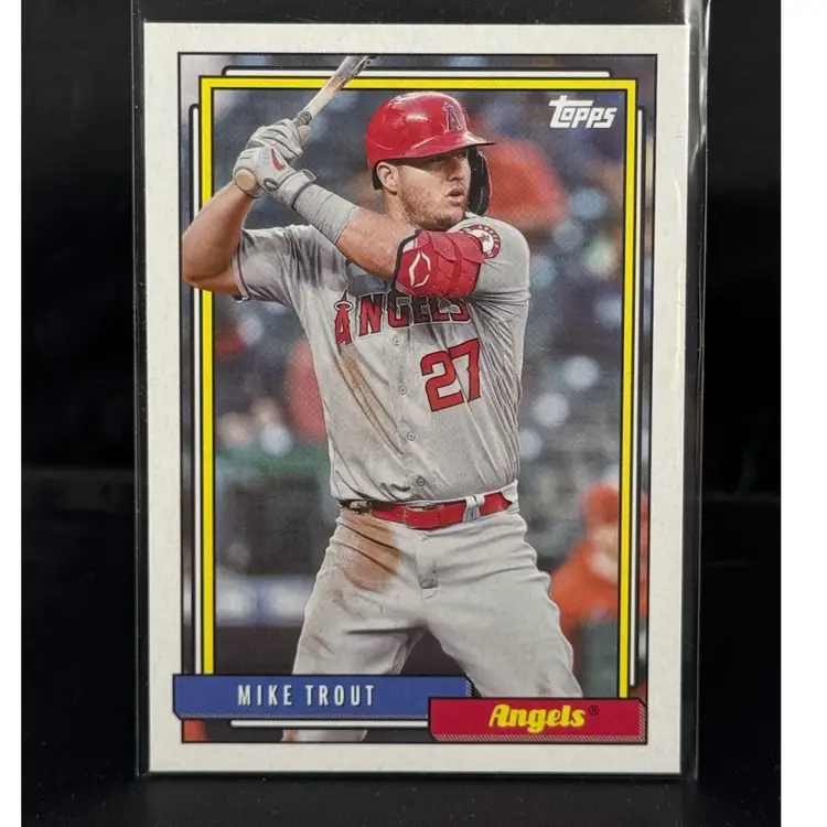 Mike Trout 2021 Topps Update 1992 Redux