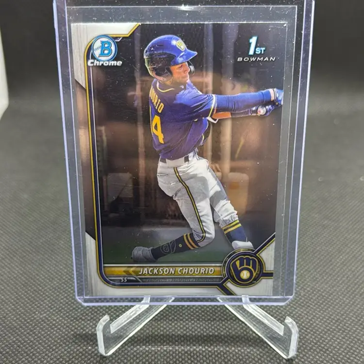 2022 Bowman Chrome Jackson Chourio 1st Prospect